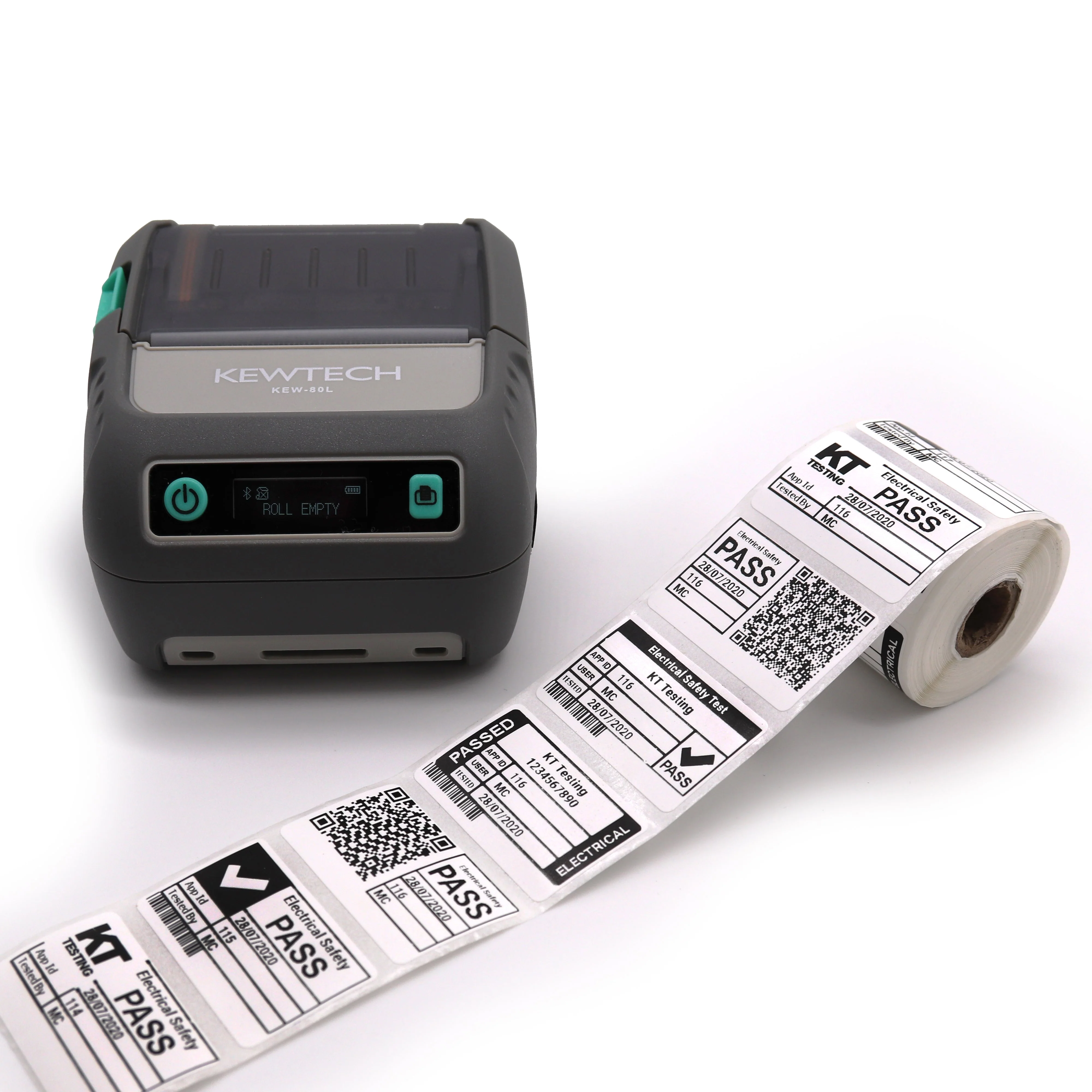 SimplyPats Manual Plus Edition and KEW-80L Bluetooth PAT Test Label Printer Bundle - Image 7